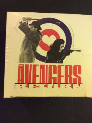 The Avengers - Trading Card Box 1995,  Emma Peel,  Diana Rigg,  Cult Uk Show