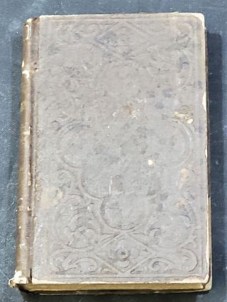 Civil War Era Pocket Bible Named And Dated 1859