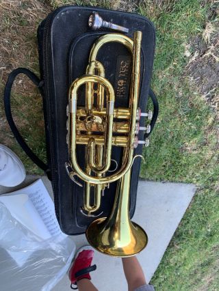Conn Coprion Director 18a Cornet 1961 With Case And Conn 7c Mouthpiece Vintage