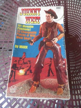 Vintage Johnny West 2062 Marx Action Cowboy