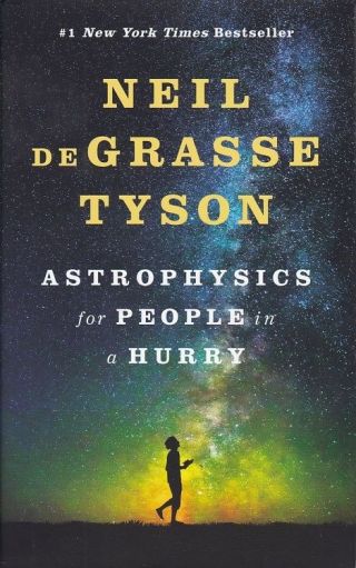 Neil Degrasse Tyson Signed Autographed Astrophysics Hardcover Book