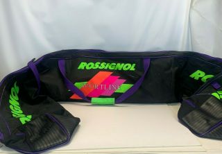 Vintage Rossignol Sportline Ski Bag Black