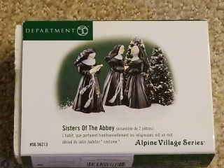 Dept 56 Alpine Village Sisters Of The Abbey 56213 Box