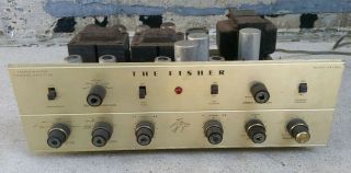The Fisher Kx - 200 Vintage Stratocat Integrated Stereo Tube Amplifier Amp Repair