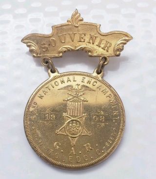1908 Toledo Ohio Gar Souvenir Badge