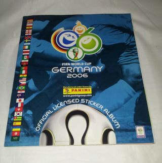 Vintage Panini : Germany 2006 World Cup Sticker Album : 100 Complete