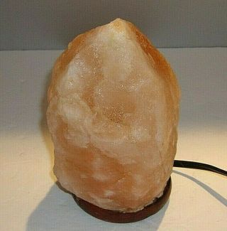 Rough Rose Quartz Crystal Lamp Rock Tear Drop 7 " X 4 3/4 " X 4 1/2 "