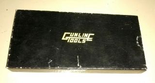 3 Vintage Gunline Gun Stock Shaping Tools Set