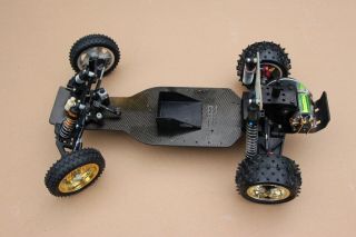 Vintage Rc10 Graphite Chassis Roller