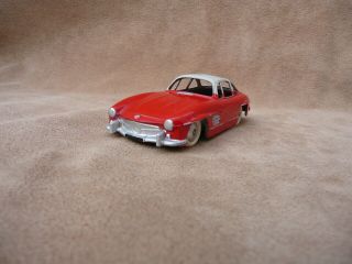 Quiralu France Mercedes 300 Sl Two Tons Red - Grey - Vintage Model (s)