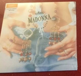 Madonna Like A Prayer Vinyl Lp Limited Sainsburys Rare Red Vinyl