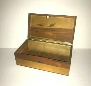 Vintage Lane Furniture Cedar Jewelry Box Chest - Levitz Furniture (no Key)