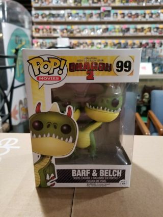 Funko Pop Movies Dreamworks How To Train Your Dragon 2 Barf And Belch