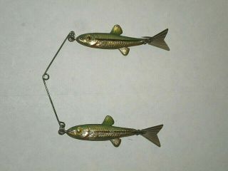 Vintage Fred Arbogast Twin Liz Fishing Lure