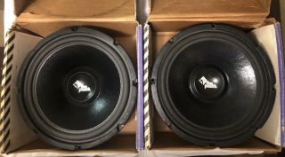 Vintage Rockford Fosgate The Punch 10 Inch Subwoofers Old School Punch