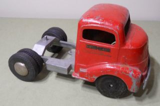 Vintage Smith Miller Red Truck Cab Smitty Toys 1950 