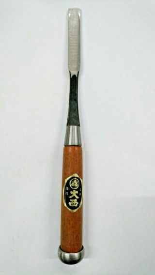 Japanese Chisel Nomi Carpentry Tool Japan Blade 15mm 1213 - 5