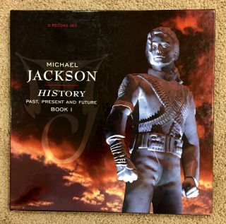 Michael Jackson History Past,  Present,  Future 3 Lp Set With Book
