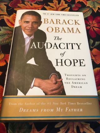 Barack Obama Signed Book The Audacity Of Hope