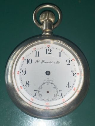 H.  Hamlet & Co - - Pocket Watch - - Early 20th Century 21 Jewels