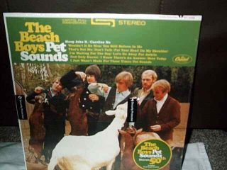 The Beach Boys Vinyl Lp Pet Sounds 50th Anniv Stereo New/sealed Voucher
