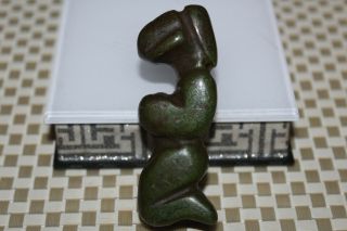 Old Chinese Jade Hongshan Culture Hand Carved Amulet Pendant