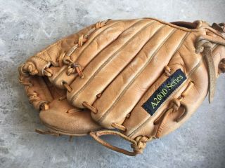 Wilson The A2000 - L Leather 12 Inch Vintage Baseball Glove Mitt Rht Japan