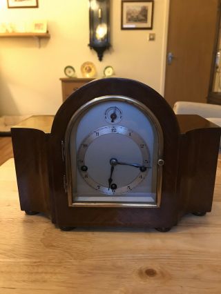 Miniature Westminster Chimes Clock By Gustav Becker Full Order