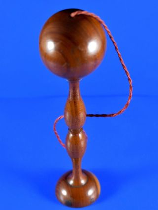 Vintage Olive Wood Cup And Ball Toy