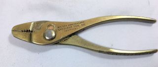 Vintage Rare Crescent Tool Co Golden Anniversary Pliers 1907 - 1957