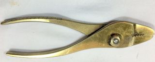 VINTAGE RARE CRESCENT TOOL CO GOLDEN ANNIVERSARY PLIERS 1907 - 1957 3