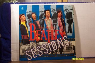 The Beatles Lp " Sessions " Uk Private Pressing " Factory Sample " Nfs Nm