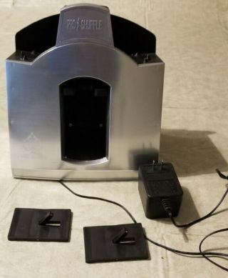 Proshuffle Automatic Card Shuffler (6 - Deck) And Poker Chips