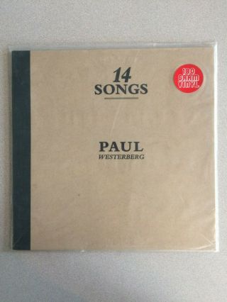 Paul Westerberg 14 Songs Lp 180g W/ Gatefold Jacket The Replacements Ss