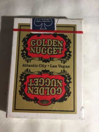 Vintage Atlantic City - Las Vegas Golden Nugget Playing Cards (Rare) 2