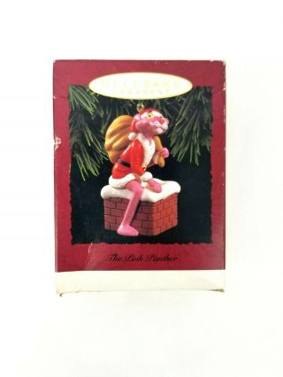 1993 Hallmark Keepsake Ornament The Pink Panther Handcrafted Christmas Ornament
