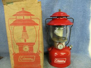 Coleman Model 200a Lantern Dated 2 - 73