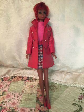 Vintage Julia Barbie Doll Leather Weather