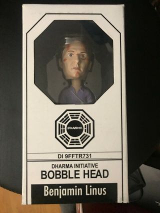 Ben Benjamin Linus Bobble Head Lost Abc Dharma Initiative Bobblehead