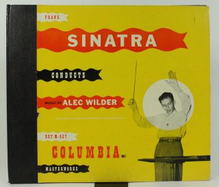 Frank Sinatra Conducts Music Of Alec Wilder Vinyl 3 Lps,  Frank Sinatra Jr Estate