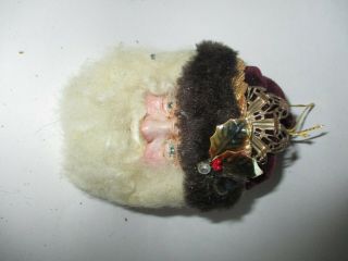 Vintage Lynn West Lasting Endearments Santa Father Christmas Ornament Head