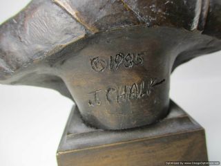 Civil War Union Soldier Sculpture Bust John Chalk Birchrun 1985 3