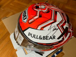 Shoei X - Fourteen Marc Marquez Signed Helmet Size Large