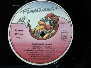 FRANCOISE HARDY LP / VEINS / FRANCE PRESSING 2