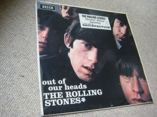 Rolling Stones Out Of Our Heads Lp Uk Export 1st Press Audio [ex,  /vg,  ]