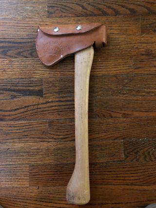 Vintage Snow And Nealley (neally) Bangor Maine Axe About 17 Inches