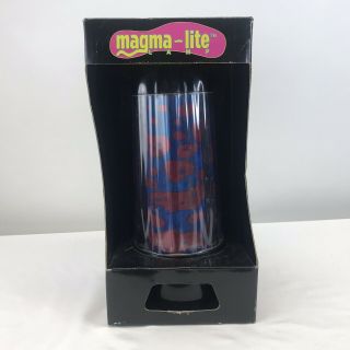 Vtg Motion Lamp Magma Lite Light From Lava World Modern Midnight Oil Style Rare