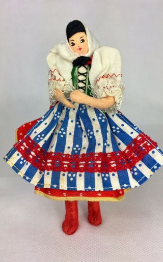 Vintage Baps Doll Woman Germany Edith Von Arps 5.  5 "