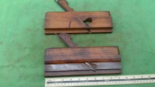 Varvill & Sons No 3 Tongue & Grooved Molding Planes.