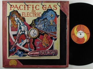 Pacific Gas & Electric Get It On Power Lp Vg,  Gatefold ^